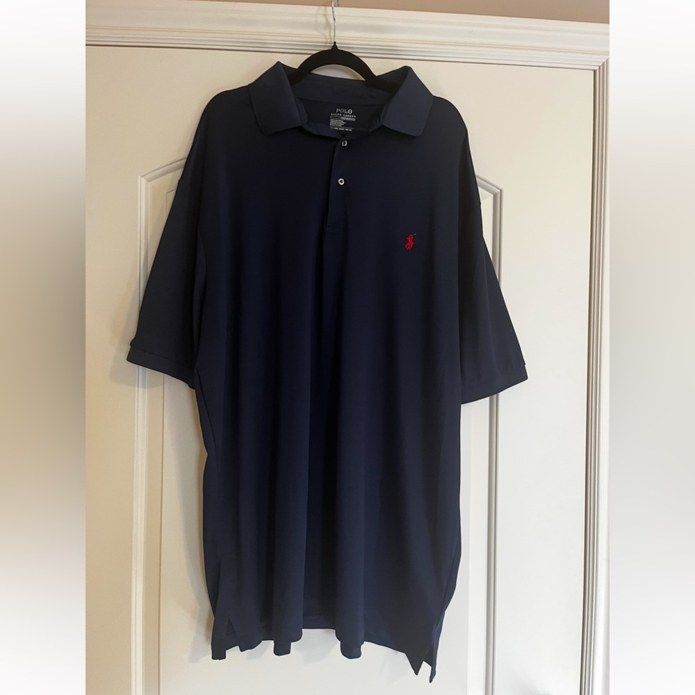 3XLT Navy Blue Ralph Lauren Polo